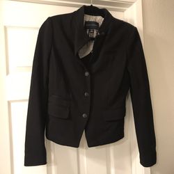 Banana Republic Solid Knit Jacket - Size 6