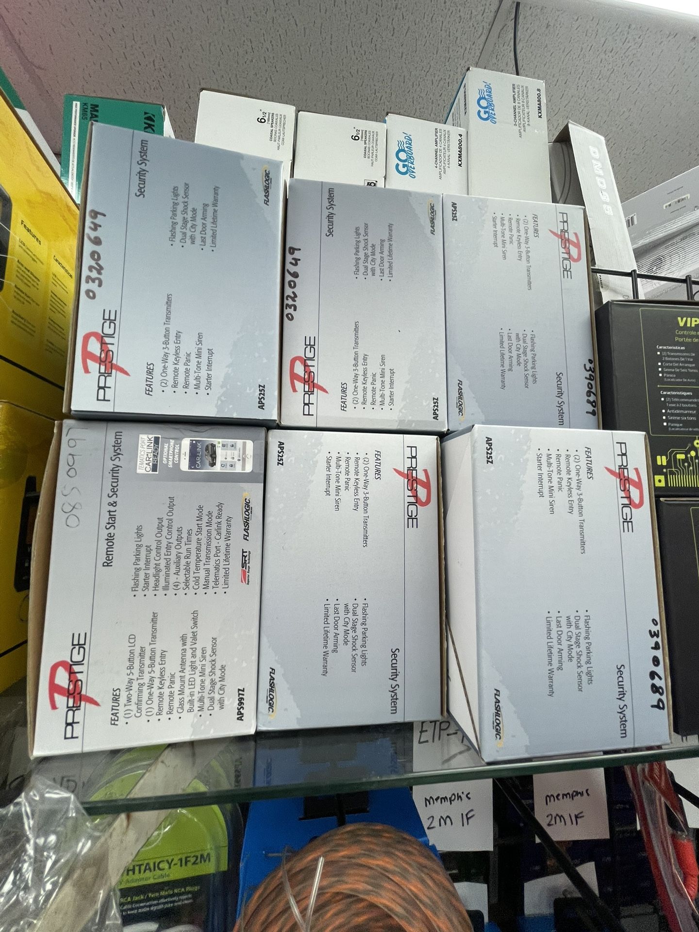 prestige alarm system INSTALL AVAILABLE 