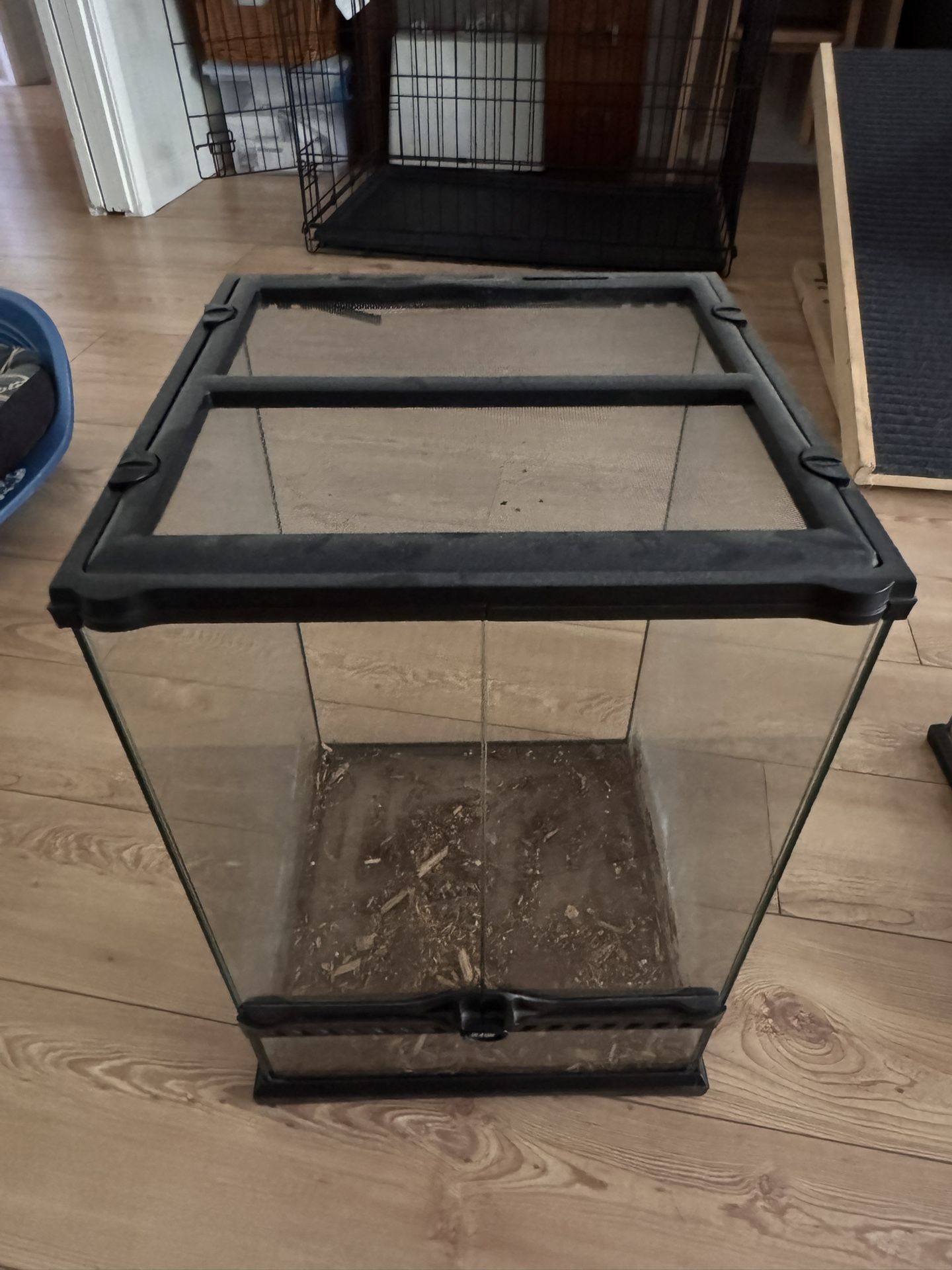 exo terra, 18x12x12, incl light