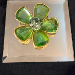 Vintage Capri Jeweled Brooch/Pin.