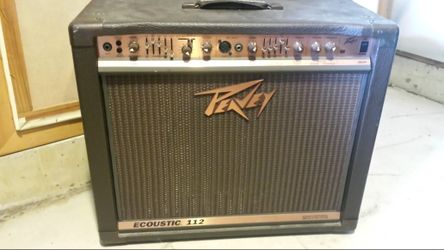 Peavey ecoustic 112 efx combo acoustic electric guitar amp amplifier