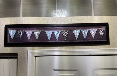 Love You More wall decor $20