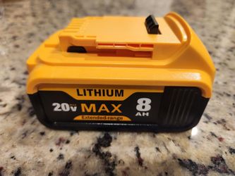 🔋 Batería Compatible DeWalt 20V MAX XR 8.0Ah Nueva – Alta Duración y Potencia 🔋