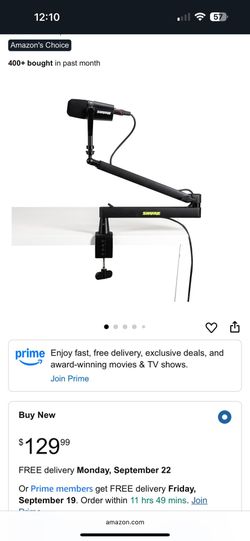 Gaming Microphone Stand Brand new