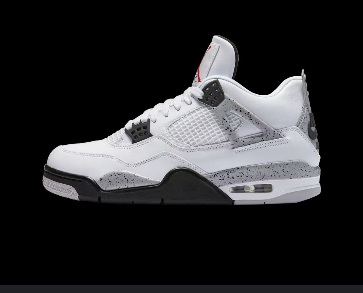 Jordan 4 White Cement 2025