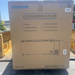 New Conservator Freezer, 1 Year Warranty