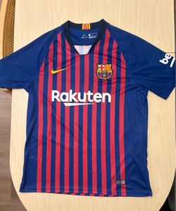FC Barcelona 2018/19 Home Jersey - Messi #10 (Size L - Fan Version)