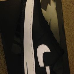 Size 9 - Nike Supreme x Comme des Garçons SHIRT x Air Force 1 Low Black