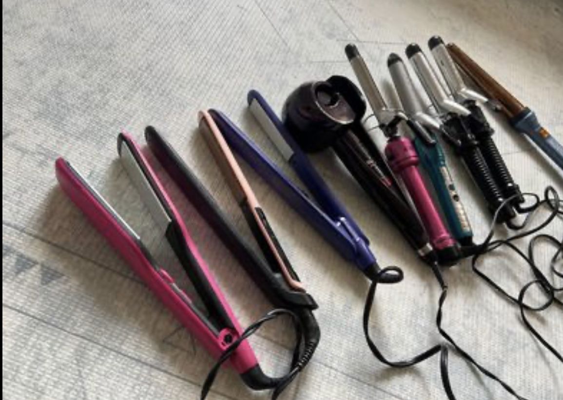 9 Styling Tools - Curling Irons & Straighteners! 