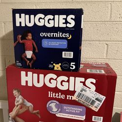 Huggies Diapers Sz 5