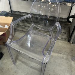 Clear Chairs - Set Of 2