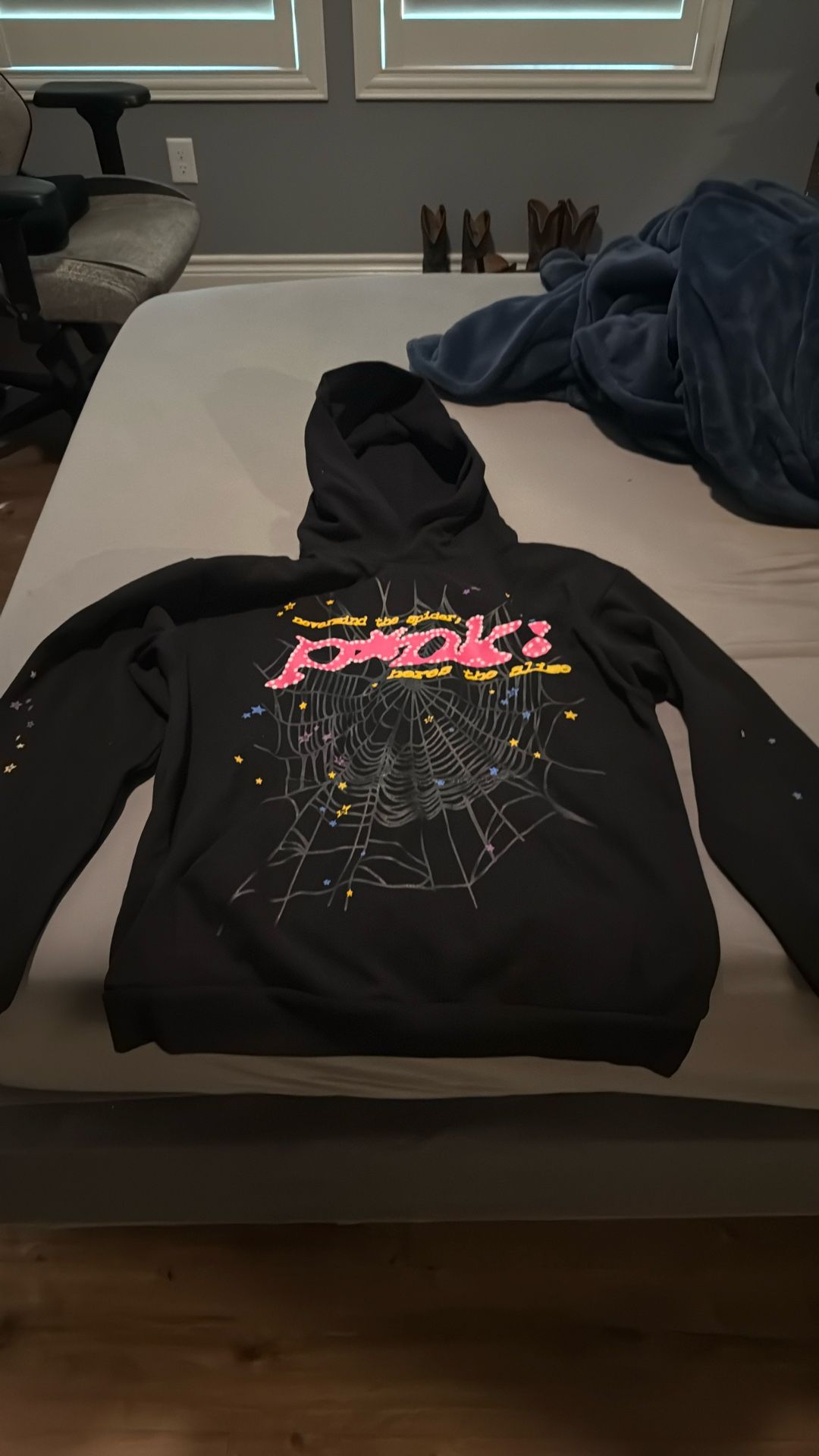 Pink Spyder hoodie