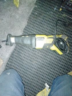 Ryobi corded saw zall