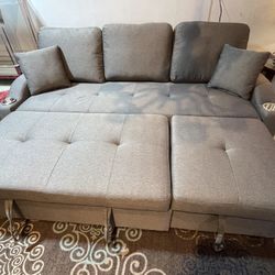 3 In 1 Sleeper/Sofa/Sectional 