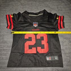 49ers Toddler McCaffrey Black $60 Firm