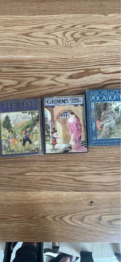 Vintage Children's Classic Books Set of 3