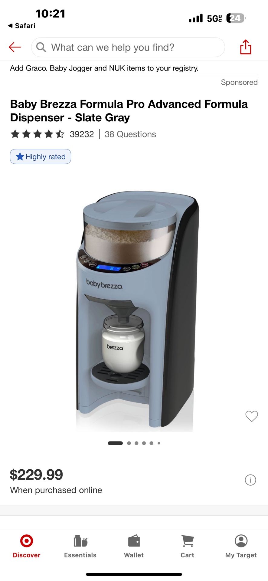 Baby Brezza Formula Pro Advanced Dispenser