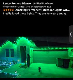 104FT Permanent Outdoor Lights, RGB Smart Outdoor Lights for House, IP67 Waterproof Outside Light, APP & Remote & Voice Control, 76 Scene Modes Music 