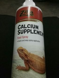 Reptile calcium supplement
