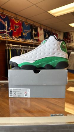 New Jordan 13 Lucky Green size 10
