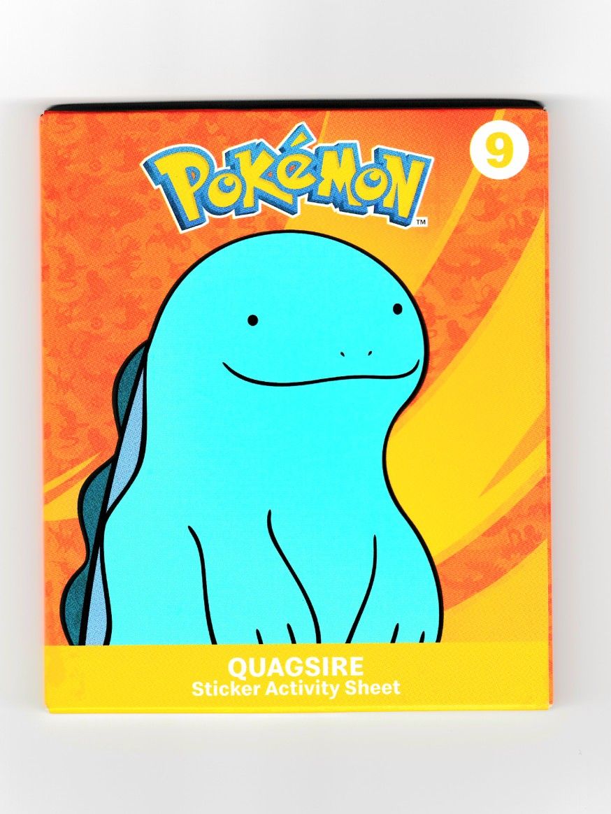 QUAGSIRE CARDS POSTER STICKERS | DRAGON DISCOVERY #09 | MCDONALDS POKÉMON 2025
