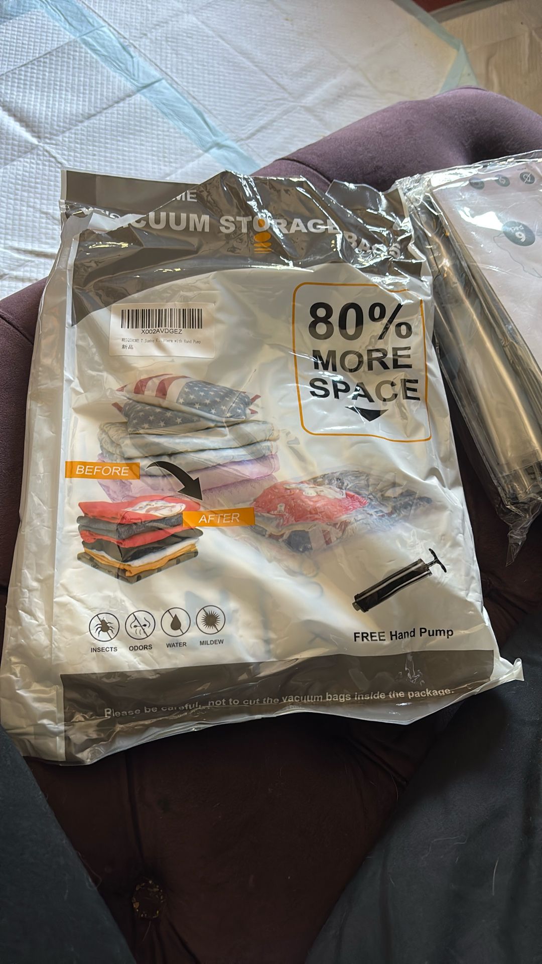 Jumbo Vacuum Seal Bags There’s 6