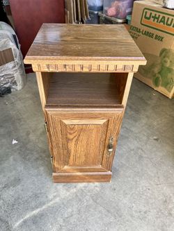 Oak Nightstand