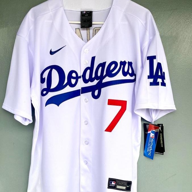 MLB Jersey Numbers on X: LHP Julio Urías (@theteenager7) will