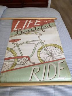 Poster Life is a Beautiful Ride & Live Laugh Love