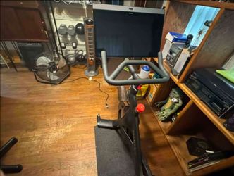Peloton + exercise bike