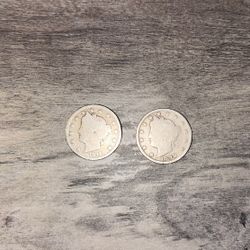 1899 And 1911 Liberty Head (V-Nickel)