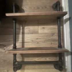 2 Identical Bathroom Shelves 