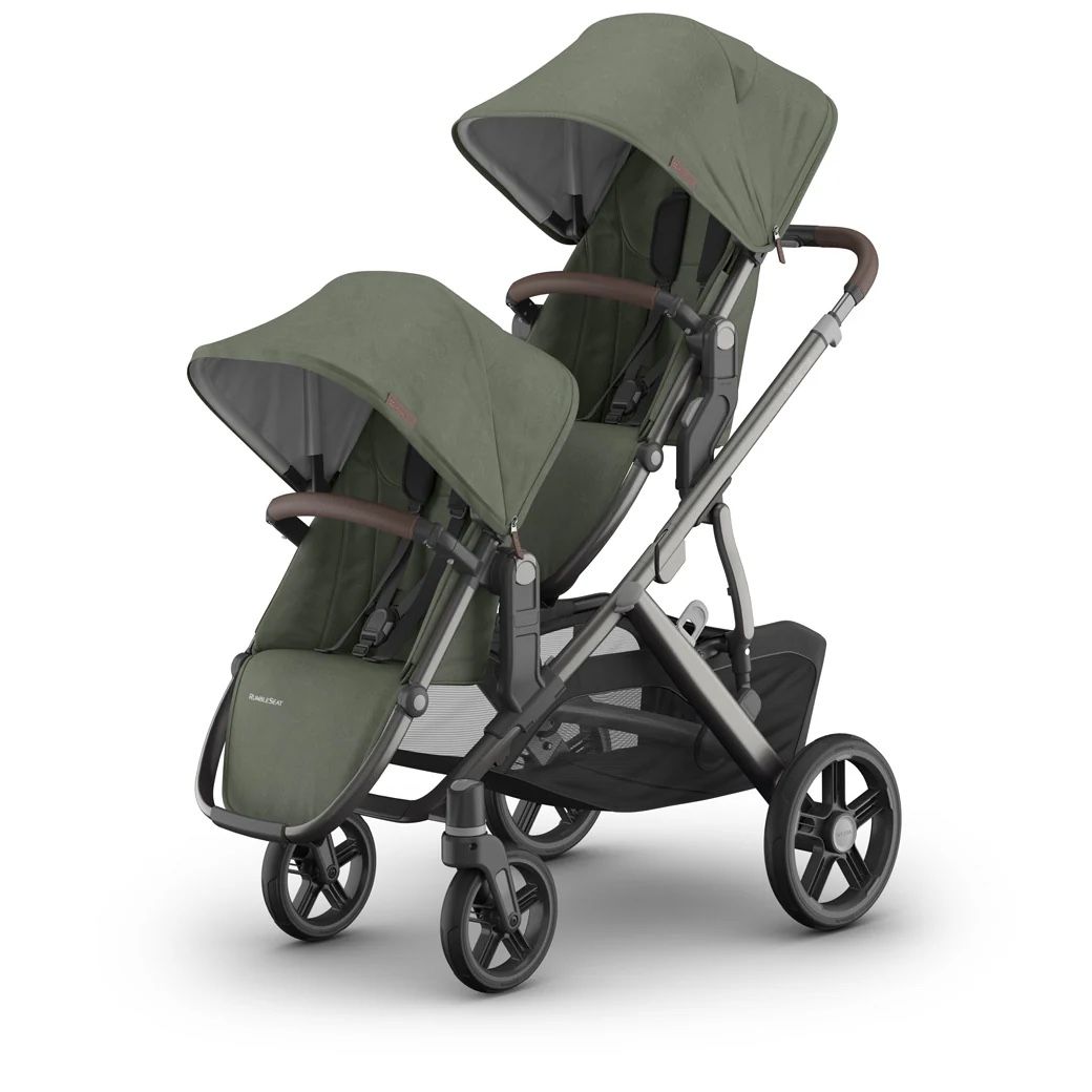 Brand New UPPAbaby Vista V3 Double Stroller Evelyn/meadow green