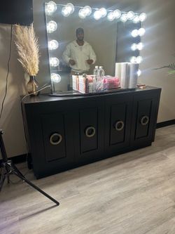 Buffet table