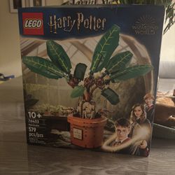 Harry Potter Mandrake Lego Set