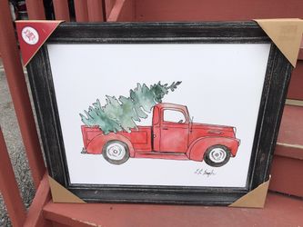 Truck picture frame