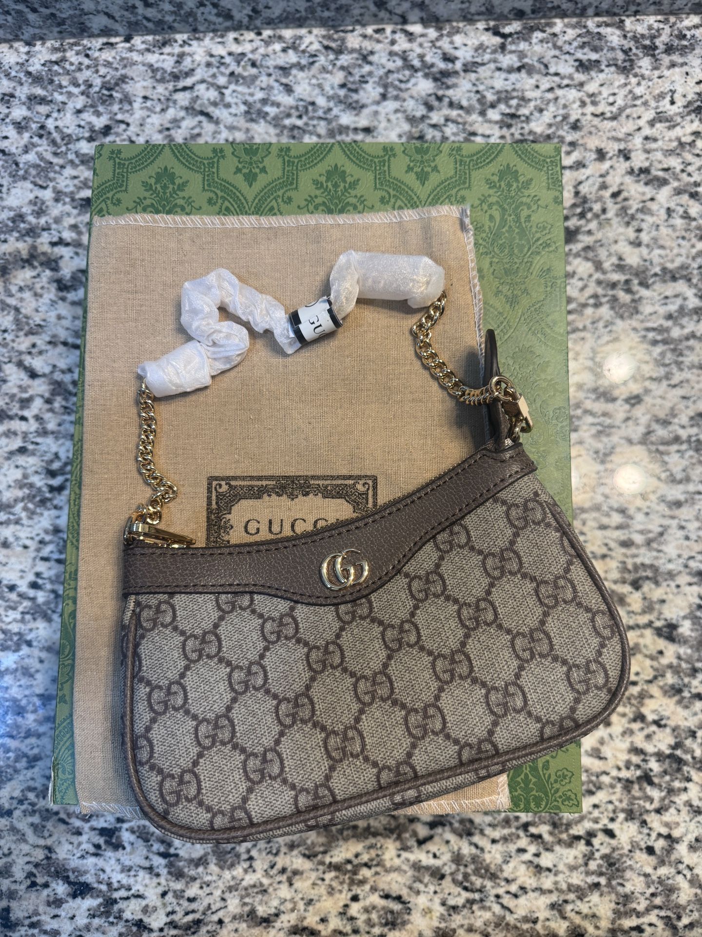 Gucci Mini Ophidia Bag Color Brown