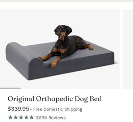 Orthopedic dog bed