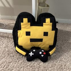 4-Bit Video Game Small Yellow Character Plushie