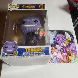 Funko Pop! Marvel- Avengers Infinity War Thanos Jumbo 10"