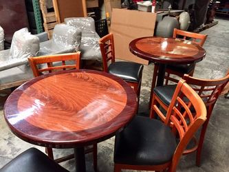 High Tables and High Chairs