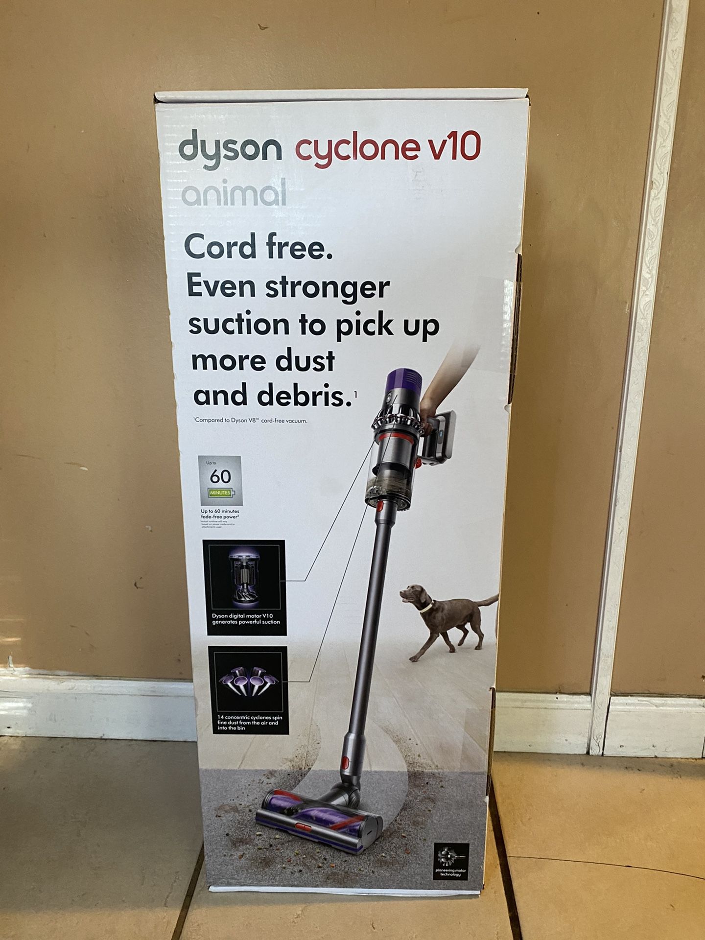 Dyson - Cyclone V10 Animal Cord-Free Stick Vacuum - Iron