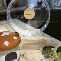 Hamster Habitat Bundle – Niteangel Wheel, Hides, Dishes & More!