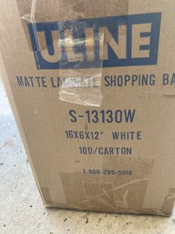 New/sealed White Bags