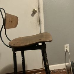 Vintage Industrial Drafting Chair