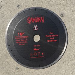 Porcelain  blade