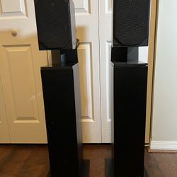 Rare!! Bowers &Wilkens B&W CM1 + CM2 (Concept 90) Floor standing Speakers (pair)