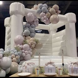 White Bounce House