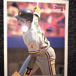 Barry Bonds, Don Russell Baseball CARD