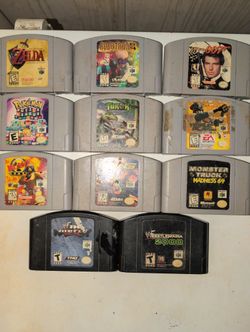 N64 Videogame Lot/bundle